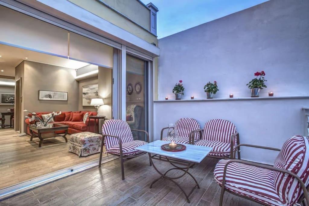 Luxury Acropolis View Duplex Penthouse In Thiseio 155M2 Athén Kültér fotó